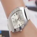 HOT European Fashion Women Quartz Wrist Watches Bucket Casual Crystal Unisex