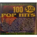 100 Pop Hits - Original Artists (5-CD Box Set)