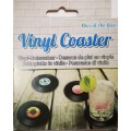 Vinyl Record Coasters Set of 4 (Set 1)