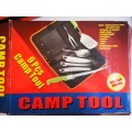 9pc Camping Tool Set (9 Piece+Storage Bag)