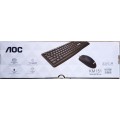 AOC KM151 Keyboard and Mouse Combo [New]