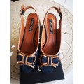 Ladies Shoes - Denim Shoes (Size 7)