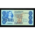1978 T.W. de JONGH .R2   Replacement Banknote  W/1 384841  Grade  VF