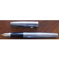 STERLING SILVER PARKER 75 FOUNTAIN PEN AND BALLPOINT SET. Cir 1970's MADE IN U.S.A.