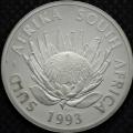 1993  PROTEA  ONE RAND SILVER 0,9250Ag 13.8 gm Diam 32.7mm  Proof