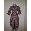 African Print Kimono (Ankara) by Ijay (Size: 10/L/34)