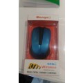 Mangu 2.4ghz wireless mouse |blue