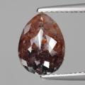 ***CERTIFIED**SEE VIDEO**2.68CT NATURAL RARE SPARKLING FANCY RED COLOR PEAR CUT DIAMOND I3