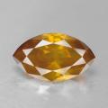 ***CERTIFIED***0.51CT NATURAL SPARKLING RARE FANCY ORANGY YELLOW COLOR MARQUISE CUT DIAMOND SI1+-