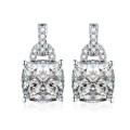 Attractive 2.75Ct Simulated Diamond Earring