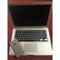 iPhone 6s + MacBook Air 13 inch with charger included