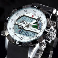 GENUINE SHARK Mens LCD Digital Black Rubber Military Sport Watch Ref18