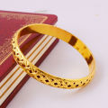 14K Yellow Gold Filled Womens Bangle Bracelet