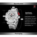 GENUINE Shark Fashion Mens LED Digital Quartz Military Sport Watch Ref26