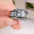 10Kt Black Gold Filled Engagement Ring Size 9