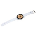 Men's Luxury Sport Quartz Faux Leather Wrist Watch Round