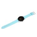Men's Luxury Sport Quartz Faux Leather Wrist Watch Round - Blue