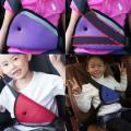 Children Safety Cover Harness Strap Adjust Pad Baby Kid For Car Seat Belt - Blue