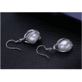 100% Natural Freshwater Pearl 925 Sterling Silver Genuine Earring