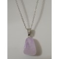 `Retail Price R450`  Brazil Natural Amethyst Trapezoid Necklace