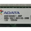 ADATA 8GB DDR3L-1600 low voltage 1.35v
