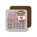 Wooden Coaster 4pc - Coffee Quotes 2