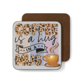 Wooden Coaster 4pc - Coffee Quotes 3