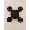 Fidget Spinner - Playstation Button Style - Black PS3/PS4