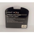 Light Worx 2 Pack LED Push Button Light | Great for Load Shedding
