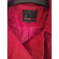 CACHE CAHE Red "bunny" jacket