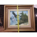 Oil Painting - Eagle - Signed W Amadio