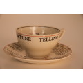 J & G Meakin Gypsy Teresa's Fortune Telling Cup - Rare