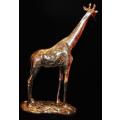 Afrisilver!! Sterling Silver Wax Filled Afrisilver Giraffe Figurine - Value R 2 750