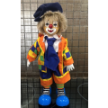 Collectible porcelain clown - World of Clowns