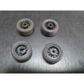 1/32 SCALE slot cars rims / tyres