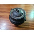Very small cast iron `JOGA` pot (60mm)