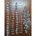 Over 50 collectable spoons