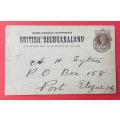 CGH / BECHUANALAND COVER - 1893 MAFEKING PC WITH MIDLAND DOWN TO PORT ELIZABETH