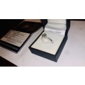 Brand New Amazing 1.010ct Diamond Solataire Ring 18k White Gold Band DIA Certification