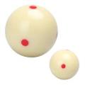 Red 6 Dot-Spot White Pool-Billiard Practice Training Billiard Pool Ball