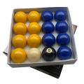 Pool Ball Set Blue and Yellow Pool Balls 2 2 Inch Blue and Yellow Pool Balls Set, 16 pieces includ