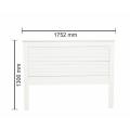 Brooklyn Headboard - Queen - White