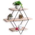Solid Wood Decorative Floating Rustic Wall Shelves