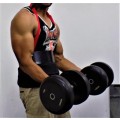 Bicep Isolater black with Red adjustable straps WEEKEND SPECIAL!!!