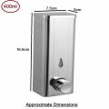 Soap Dispenser Stainless Steel With Plastic Inner - 400ml