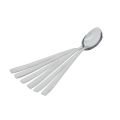 6 Pieces Soda Spoon/ Long Tea Spoons 17.5cm Long - Square Handle