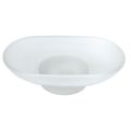 Glass Soap Dish Oval Replacement - Frosted