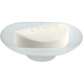 Glass Soap Dish Oval Replacement - Frosted