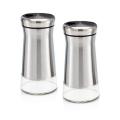 Rotating Top Salt And Pepper Set with Adjustable Pouring Holes