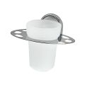 Toothbrush Holder With Frosted Glass